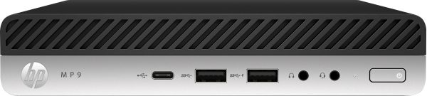 HP Sistema para minoristas MP9 G4 i3-8100 3.1 GHz Negro, Plata