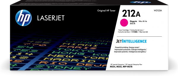 HP Cartucho de tóner Original LaserJet 212A magenta