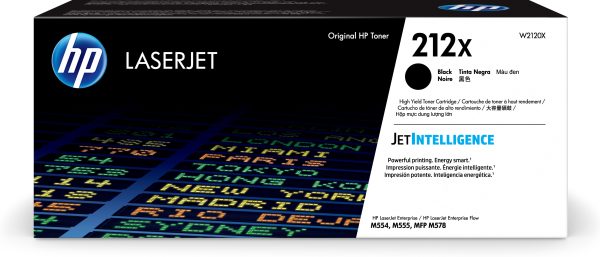HP Cartucho de tóner Original LaserJet 212X negro de alta capacidad