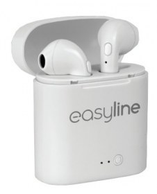 Easy Line EL-995470 audífono y auriculare Audífonos Inalámbrico Gancho de oreja Llamadas/Música Bluetooth Blanco
