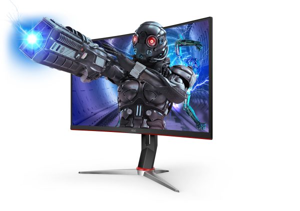 AOC C27G2 monitor de computadora 68.6 cm (27") 1920 x 1080 Pixeles Full HD LED Negro, Rojo