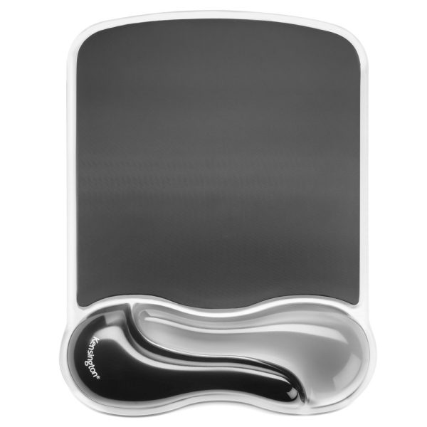 Kensington Descansa muñecas para mouse Duo Gel Negro y Gris - Imagen 2