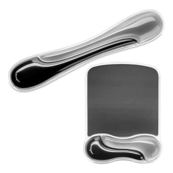 Kensington Descansa muñecas para mouse Duo Gel Negro y Gris - Imagen 3