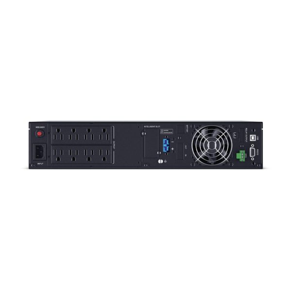 CyberPower OLS2000RT2UA sistema de alimentación ininterrumpida (UPS) Doble conversión (en línea) 2 kVA 1800 W 8 salidas AC - Imagen 3