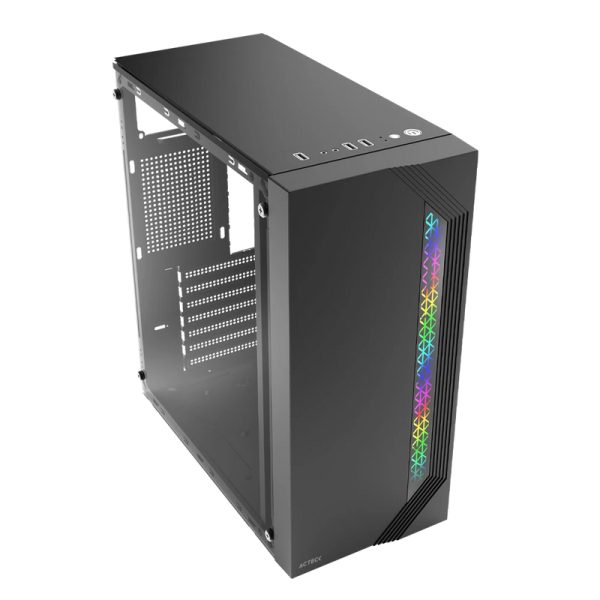 Acteck Viken GM434 Midi Tower Negro 500 W - Imagen 4
