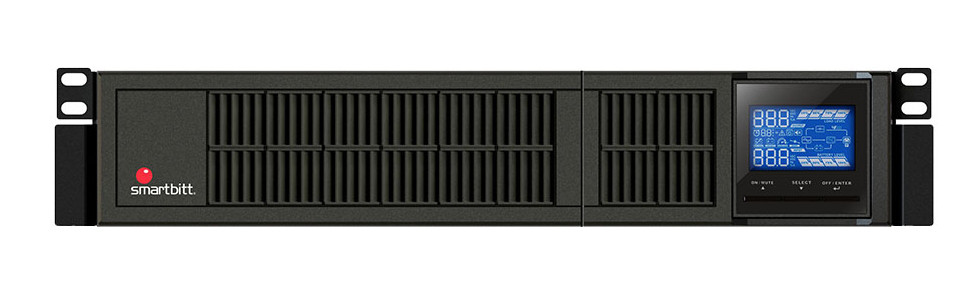 Smartbitt SBOL2KRT-1 sistema de alimentación ininterrumpida (UPS) Doble conversión (en línea) 2 kVA 1800 W 8 salidas AC