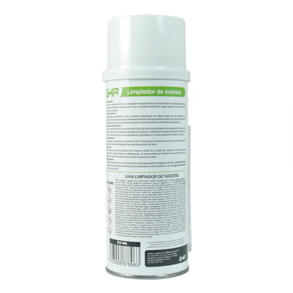 Ghia GLS-006 limpiador de aire comprimido 454 ml - Imagen 2