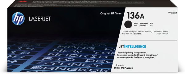 HP Cartucho de tóner original LaserJet 136A, negro - Imagen 2