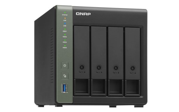 QNAP TS-431X3 NAS Tower Annapurna Labs AL314 4 GB DDR3 0 TB QNAP Turbo System Negro - Imagen 2