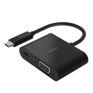 Belkin AVC001BTBK base para laptop o replicador de puertos USB 3.2 Gen 1 (3.1 Gen 1) Type-C Negro
