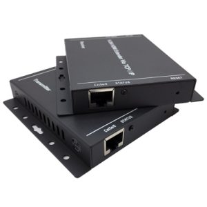 BRobotix 307216 extensor de audio/video Transmisor y receptor AV Negro