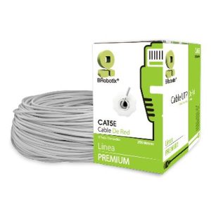 BRobotix 308201 cable de red Gris 200 m Cat5e U/UTP (UTP)