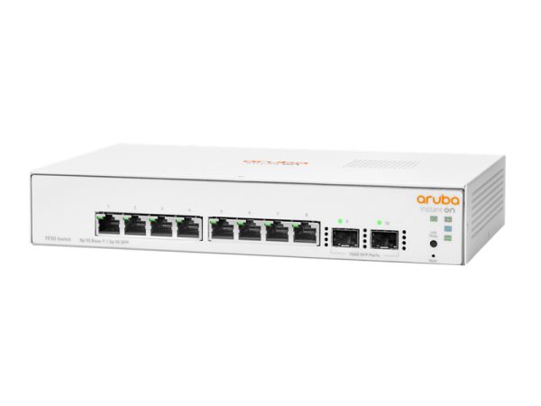 HPE Aruba Networking JL680A dispositivo de redes Gestionado Gigabit Ethernet (10/100/1000) 1U Blanco - Imagen 2