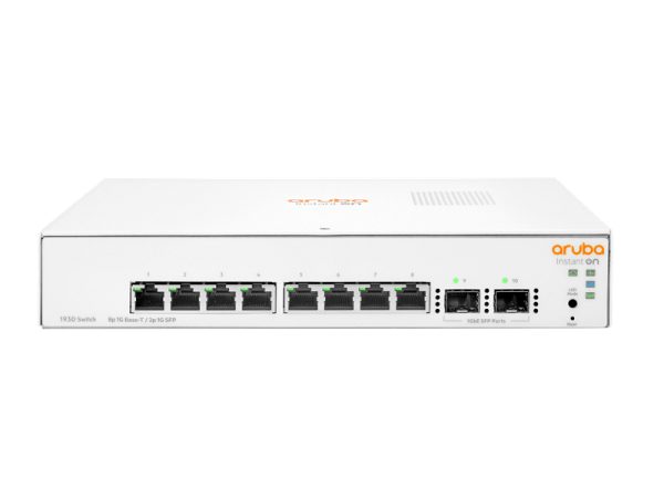 HPE Aruba Networking JL680A dispositivo de redes Gestionado Gigabit Ethernet (10/100/1000) 1U Blanco