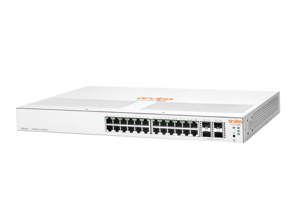 HPE Aruba Networking JL682A dispositivo de redes Gestionado Gigabit Ethernet (10/100/1000) 1U Blanco - Imagen 2