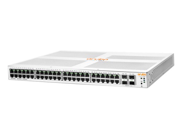 HPE Aruba Networking JL685A dispositivo de redes Gestionado Gigabit Ethernet (10/100/1000) 1U Blanco - Imagen 2