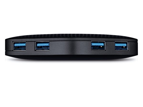 TP-Link UH400 nodo concentrador USB 3.2 Gen 1 (3.1 Gen 1) Type-A 5000 Mbit/s Negro - Imagen 2