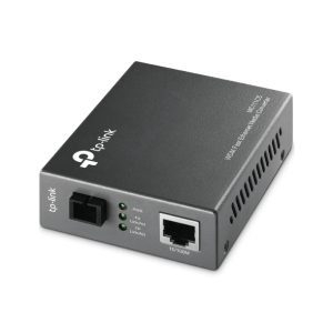 TP-Link MC111CS convertidor de red 100 Mbit/s Modo único Negro
