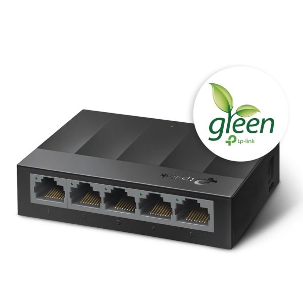 TP-Link LS1005G dispositivo de redes No administrado Gigabit Ethernet (10/100/1000) Negro - Imagen 2