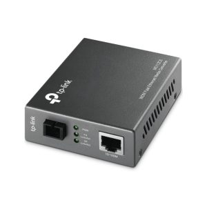 TP-Link MC112CS convertidor de red 100 Mbit/s Modo único Negro