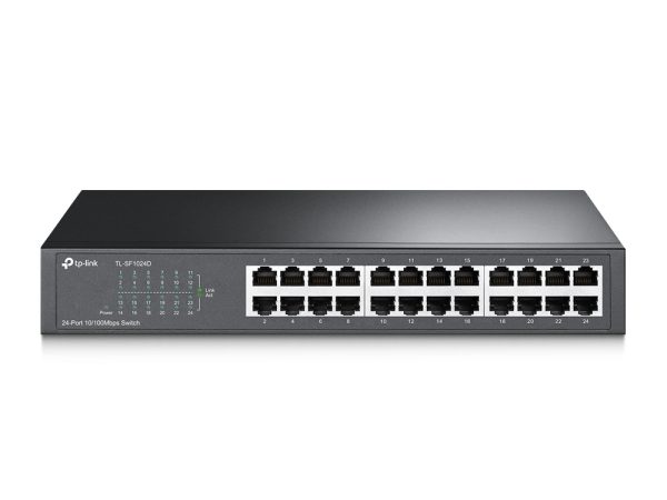 TP-Link TL-SF1024D dispositivo de redes No administrado Fast Ethernet (10/100) Gris