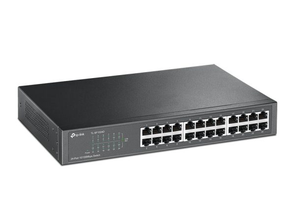 TP-Link TL-SF1024D dispositivo de redes No administrado Fast Ethernet (10/100) Gris - Imagen 2