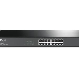 TP-Link TL-SG1016 dispositivo de redes No administrado Gigabit Ethernet (10/100/1000) 1U Negro