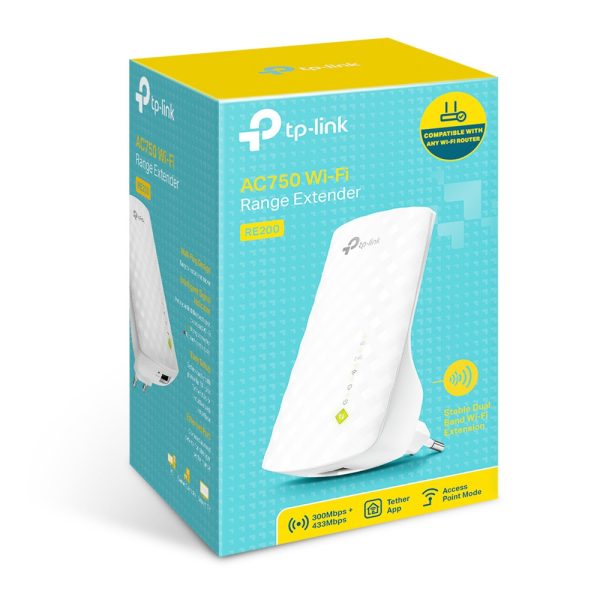 TP-Link RE200 extensor de red Repetidor de red Blanco 10, 100 Mbit/s - Imagen 4