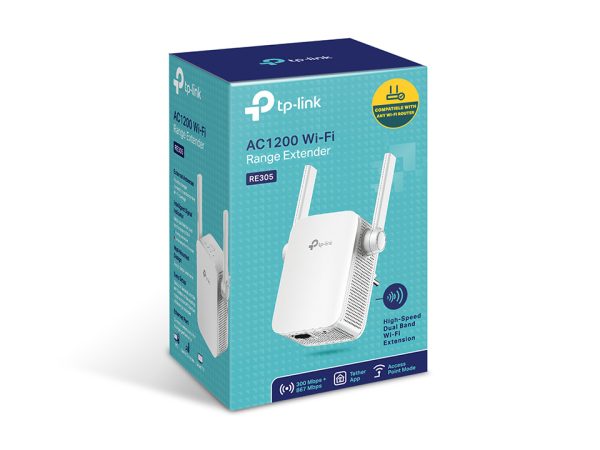 TP-Link RE305 extensor de red Repetidor de red Blanco 10, 100 Mbit/s - Imagen 3