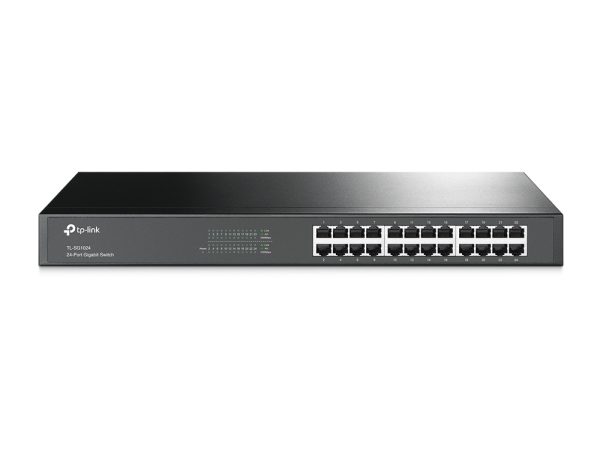 TP-Link TL-SG1024 dispositivo de redes No administrado L2 Gigabit Ethernet (10/100/1000) Negro - Imagen 4