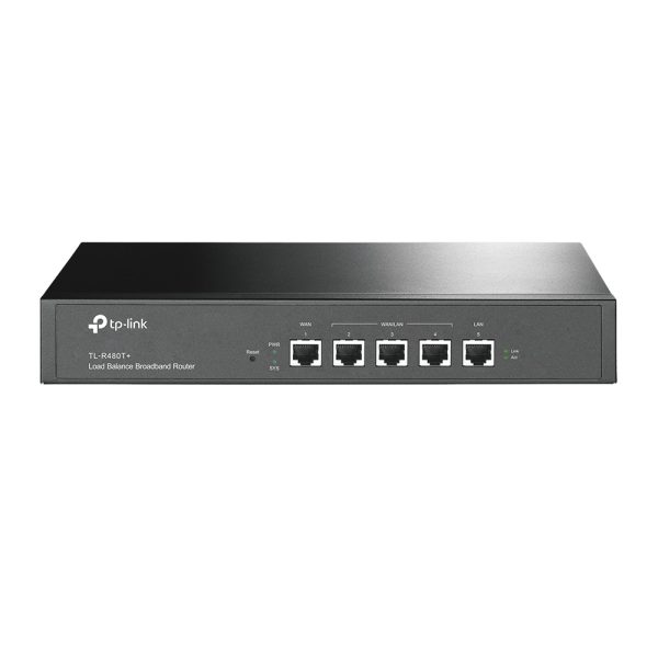 TP-Link TL-R480T+ enrutador Negro - Imagen 2