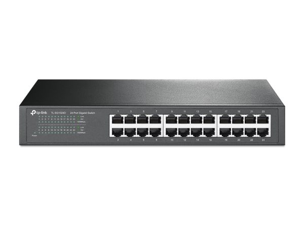 TP-Link TL-SG1024D dispositivo de redes No administrado Gigabit Ethernet (10/100/1000) Gris