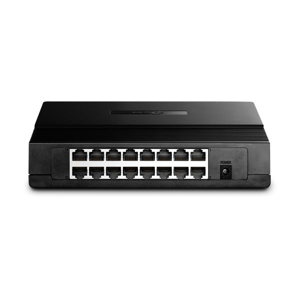TP-Link TL-SF1016D dispositivo de redes Fast Ethernet (10/100) Negro - Imagen 3