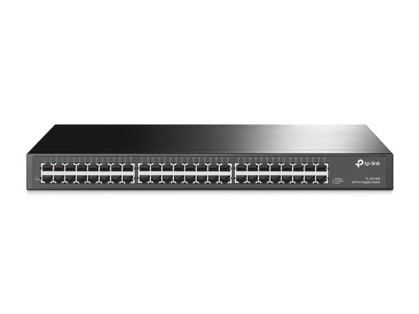 TP-Link TL-SG1048 dispositivo de redes No administrado Gigabit Ethernet (10/100/1000) 1U Negro