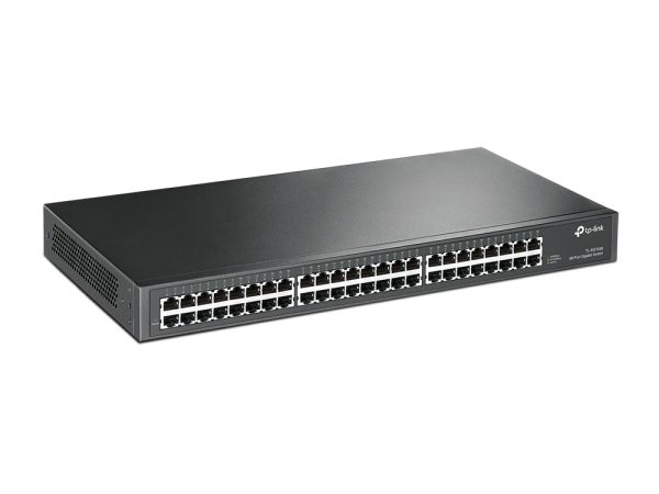 TP-Link TL-SG1048 dispositivo de redes No administrado Gigabit Ethernet (10/100/1000) 1U Negro - Imagen 2