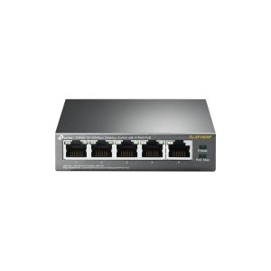 TP-Link TL-SF1005P dispositivo de redes No administrado Fast Ethernet (10/100) Energía sobre Ethernet (PoE) Negro