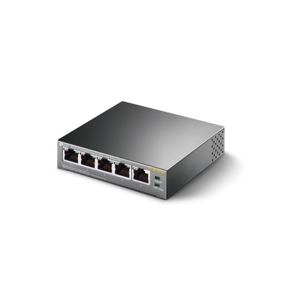 TP-Link TL-SF1005P dispositivo de redes No administrado Fast Ethernet (10/100) Energía sobre Ethernet (PoE) Negro - Imagen 4
