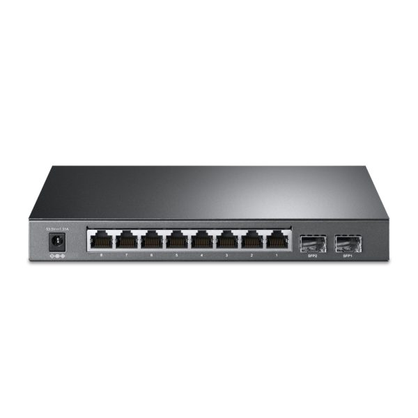 TP-Link JetStream TL-SG2210P dispositivo de redes Gestionado L2/L4 Gigabit Ethernet (10/100/1000) Energía sobre Ethernet (PoE) Negro - Imagen 3