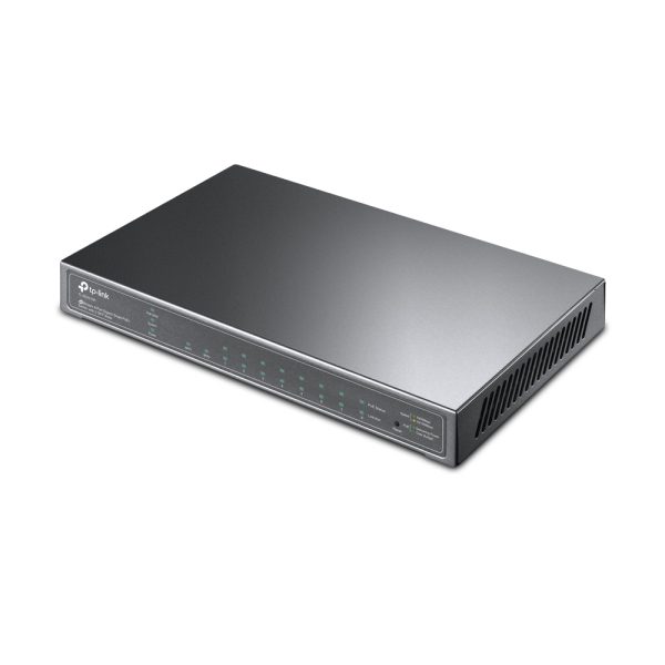 TP-Link JetStream TL-SG2210P dispositivo de redes Gestionado L2/L4 Gigabit Ethernet (10/100/1000) Energía sobre Ethernet (PoE) Negro - Imagen 2