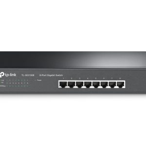 TP-Link TL-SG1008 dispositivo de redes No administrado Gigabit Ethernet (10/100/1000) Negro