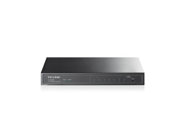 TP-Link JetStream TL-SG2008 dispositivo de redes Gestionado L2/L2+ Gigabit Ethernet (10/100/1000) Negro - Imagen 4