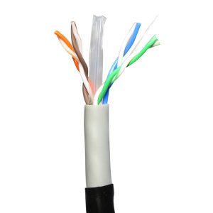 X-Case C10021DOFO cable de red Negro 100 m Cat6 U/UTP (UTP)