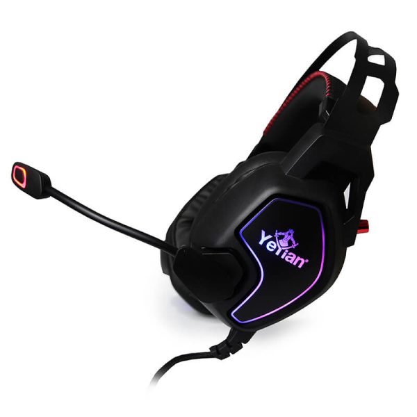 Yeyian YDV-33403 audífono y auriculare Auriculares Alámbrico Diadema Juego USB tipo A Negro - Imagen 3