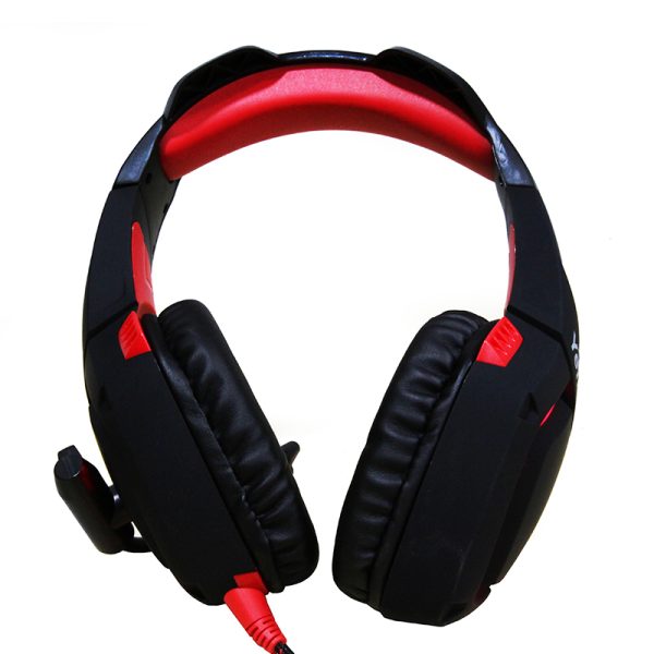 Yeyian YDW-33402 audífono y auriculare Auriculares Alámbrico Diadema Juego Negro, Rojo - Imagen 2