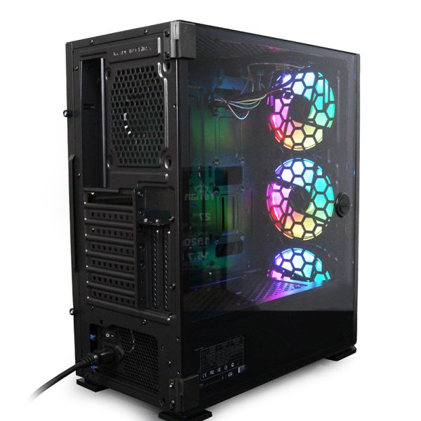 Yeyian Hollow 2500 Midi Tower Negro - Imagen 4