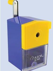 Azor 305-A sacapuntas Azul, Amarillo
