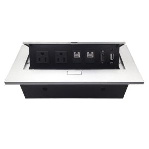 BRobotix 171224 caja de salida Negro, Plata