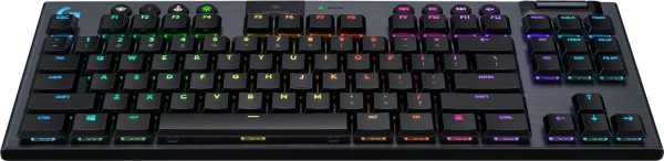 Logitech G G915 TKL - GL Tactile teclado Juego Bluetooth QWERTY Inglés Negro - Imagen 3