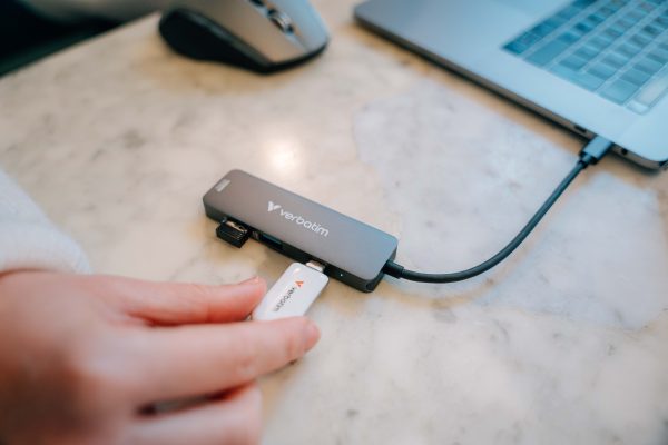 Verbatim 32155 hub de interfaz USB 3.2 Gen 1 (3.1 Gen 1) Type-C 5000 Mbit/s Gris - Imagen 4