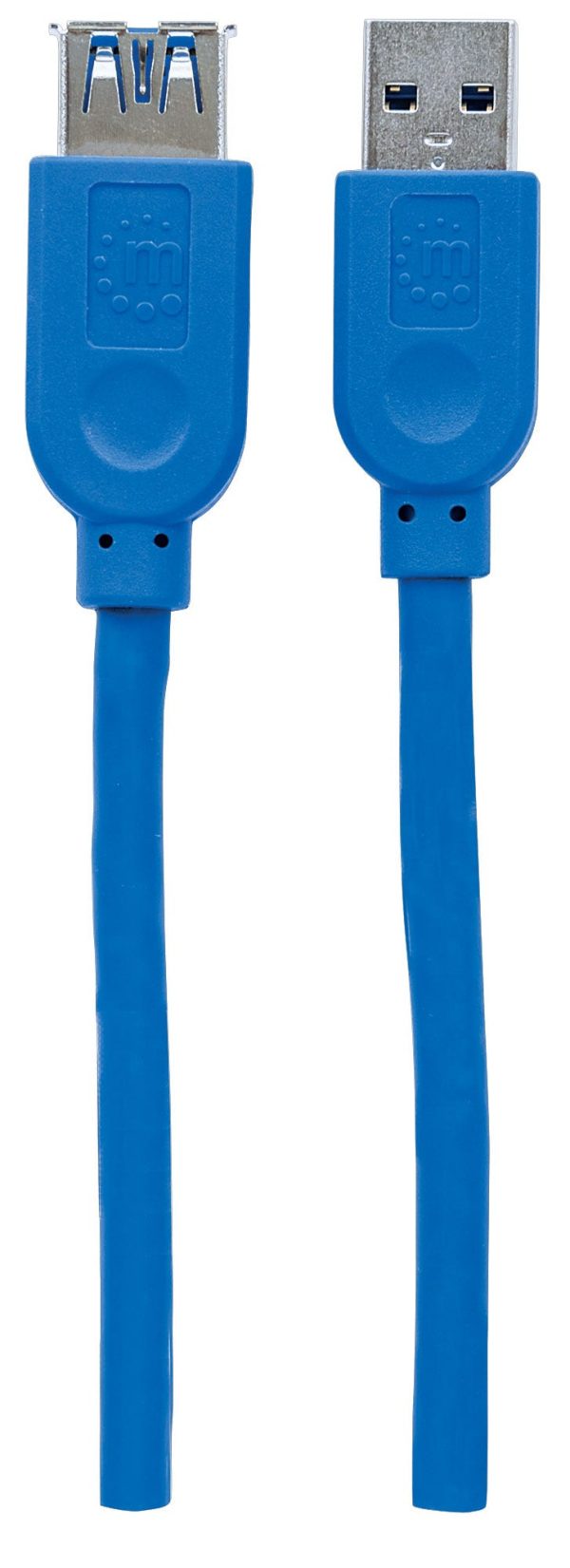 Manhattan 325394 cable USB USB 3.2 Gen 1 (3.1 Gen 1) 1 m USB A Azul - Imagen 4